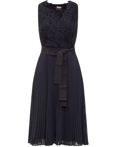 Max Mara Studio Vestito midi Caravan - Blu