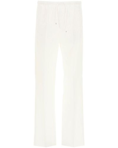 Valentino Pantalon de coton - Blanc