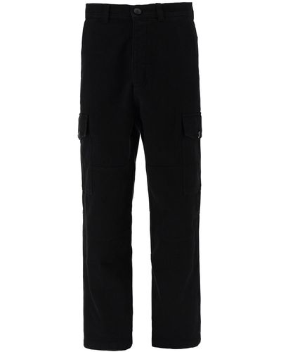 Ami Paris Pantaloni Cargo Cotone - Nero