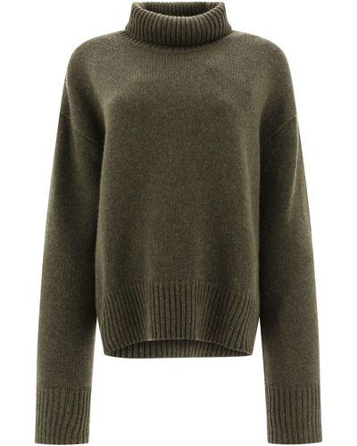 Givenchy Übergroßer Rollkragenpullover von aus Kaschmir - Grün