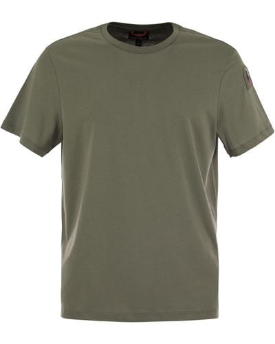 Parajumpers Shispare Tee Cotton Jersey T Shirt - Green