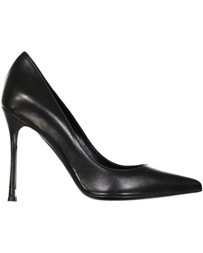 Sergio Rossi Leder Pumps - Schwarz