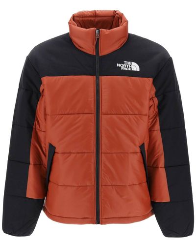The North Face 'himalayan' Light Puffer Jacket - Orange