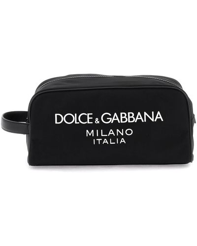 Dolce & Gabbana Logo caoutchouté Logo BEAUTY - Noir