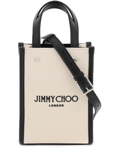 Jimmy Choo Leder Mini -tasche - Zwart