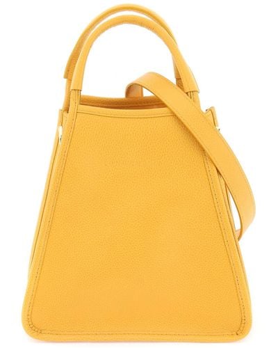 Longchamp Le Foulonné S Handbag - Yellow