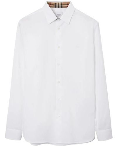 Burberry Man White Shirt 8071465 - Weiß