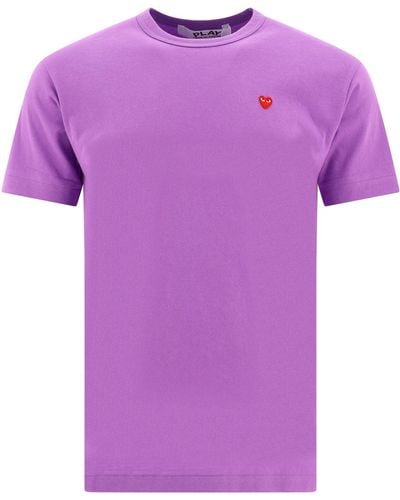COMME DES GARÇONS PLAY T-shirt - Purple