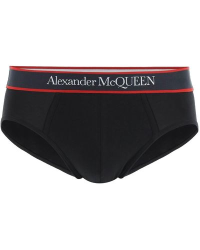 Alexander McQueen Ondergoed Lage Slip - Zwart