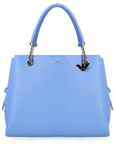 Emporio Armani Charm Light Handbag - Blue