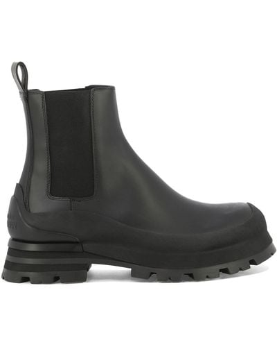 Alexander McQueen Wander Ankle Boots - Zwart