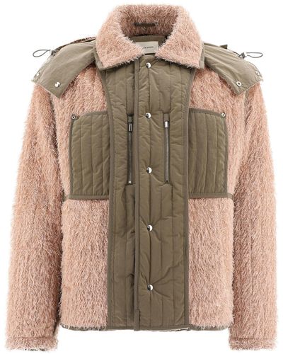 Craig Green Fluffy Worker Reversible Jacke - Bruin