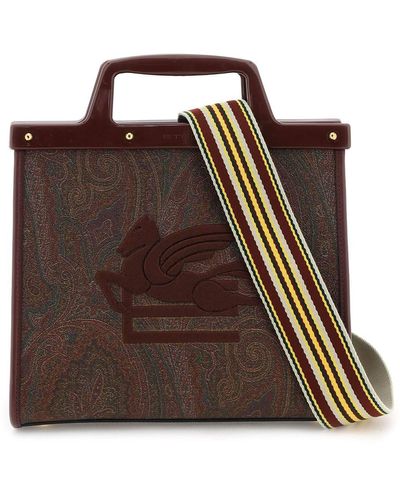 Etro Love Trotter Mini Tote Bag - Brown