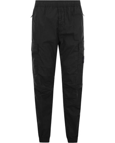 Stone Island Cargo Pants - Black