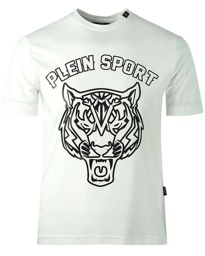 Philipp Plein Plein Sport Tipps127it 01 Weißes T-shirt - Wit