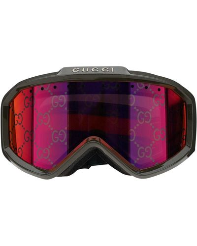 Gucci Ski -Maske Sonnenbrille - Lila