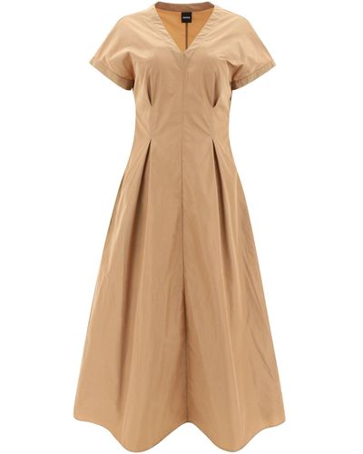 Aspesi Pleated Dress - Natural