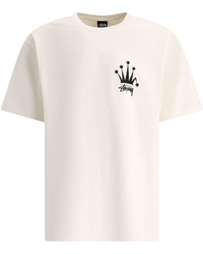 Stussy "regal Crown" T -shirt - Wit