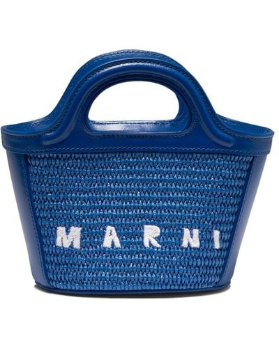 Marni "Tropicalia Micro" bolso - Azul