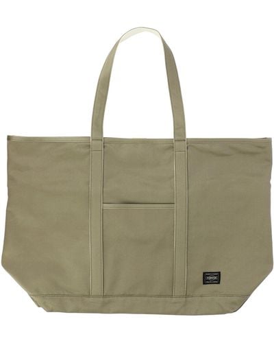 Porter-Yoshida and Co Cotton Tote Bag - Green