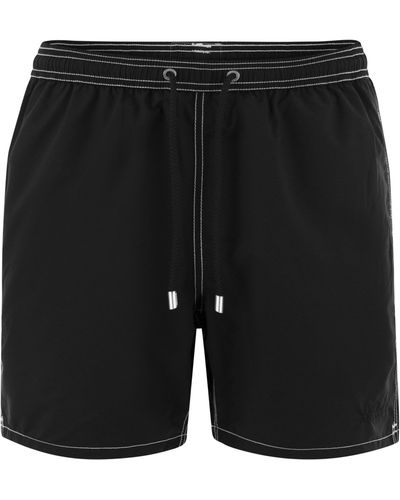 Mc2 Saint Barth Patmos Beach Shorts - Black