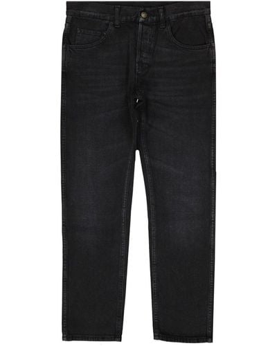 Gucci Jeans de mezclilla de algodón de - Negro