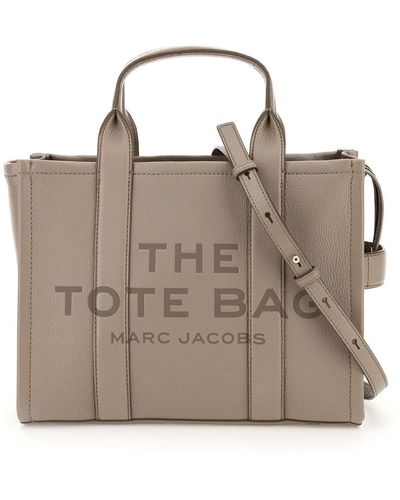 Marc Jacobs 'Die Leder mittelgroße Tasche' ' - Gris