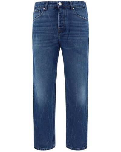 Ami Paris Tapered Fit Jeans - Blue