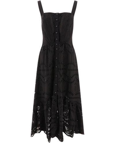 Charo Ruiz Nissy Long Dress - Nero