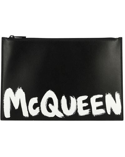 Alexander McQueen Alexander Mc Queen "MC Queen Graffiti" Claking - Noir