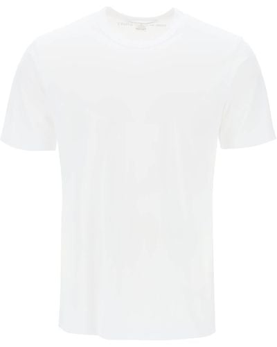 Comme des Garçons Logo Druck T -Shirt - Weiß