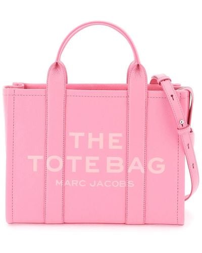 Marc Jacobs La bolsa de bolso pequeña de cuero - Rosa