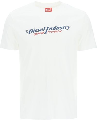 DIESEL T-shirt industrie - Blanc