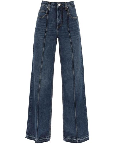 Isabel Marant Noldy Flared Jeans - Blauw