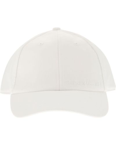 Canada Goose Cappello d'oca canadese con visiera - Bianco