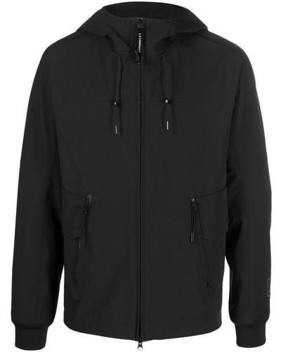 CP COMPANY METROPOLIS Hooded Jacket - Black
