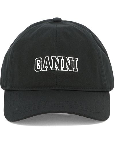 Ganni Software Cap - Zwart