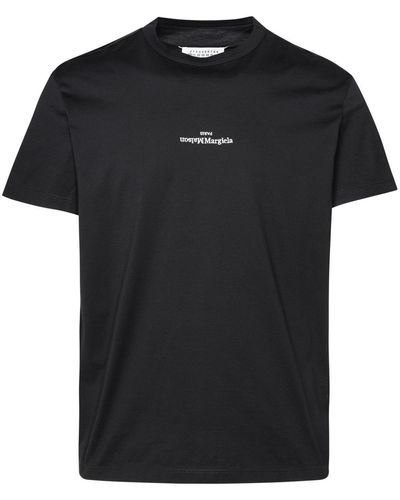 Maison Margiela Cotton T Shirt - Black