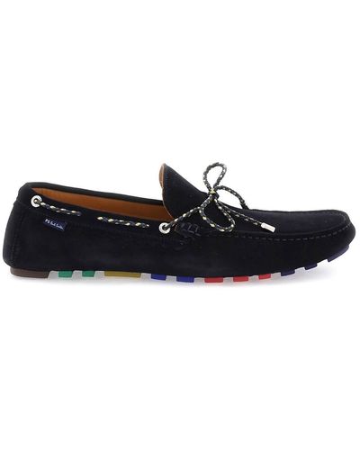 PS by Paul Smith Springfield Suede Loafers - Wit