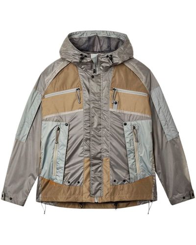 Comme des Garçons Windbreaker Jacke - Grau