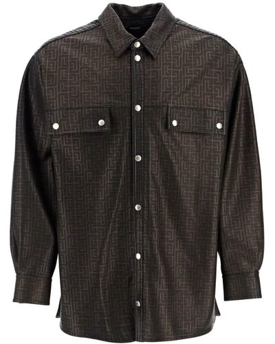 Balmain Overshirt - Nero