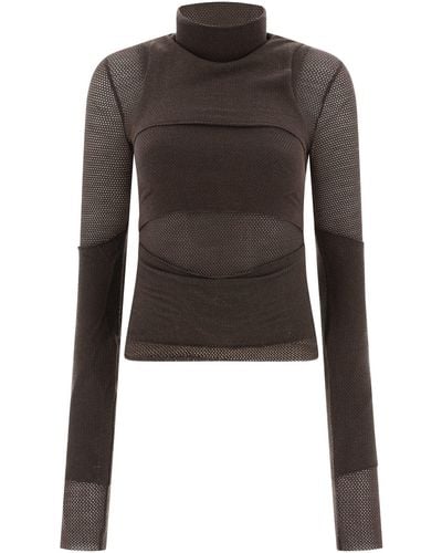 Eckhaus Latta Eclipse Turtleneck - Black