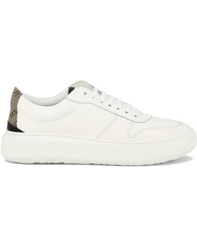 Herno Sneakers With Monogram - White