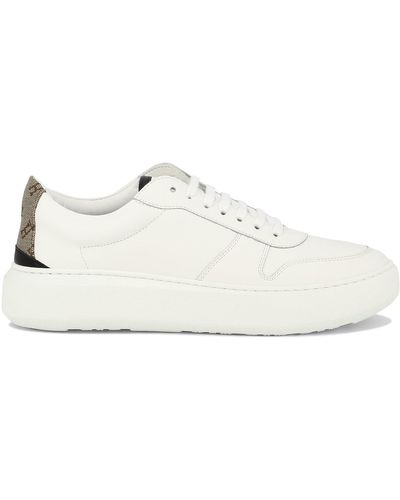 Herno Sneaker con monogramma - Bianco