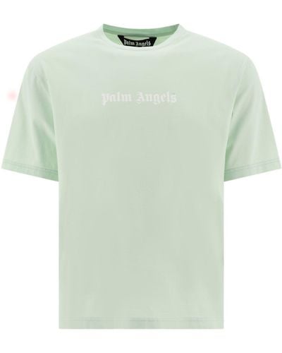 Palm Angels Camiseta de "logo" de - Verde