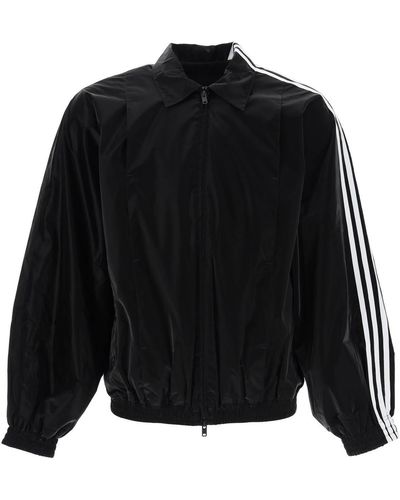 Y-3 Chaqueta de nylon brillante liviana - Negro