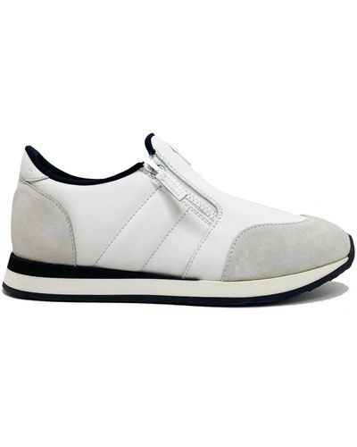 Giuseppe Zanotti Design Ulan Leder -Sneaker - Weiß