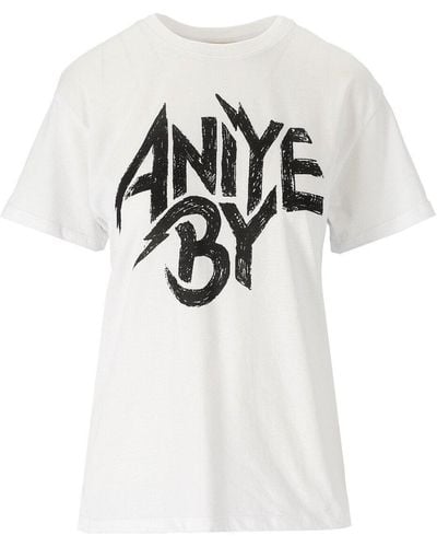 Aniye By Aniye von Rock White T -Shirt - Weiß