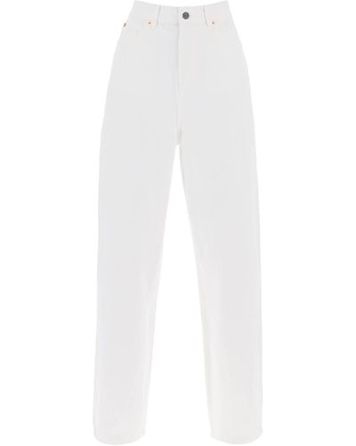 Wardrobe NYC Jeans sueltos de cintura baja - Blanco