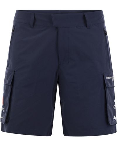 K-Way Greges Orient Express Cargo Bermudas Shorts - Azul